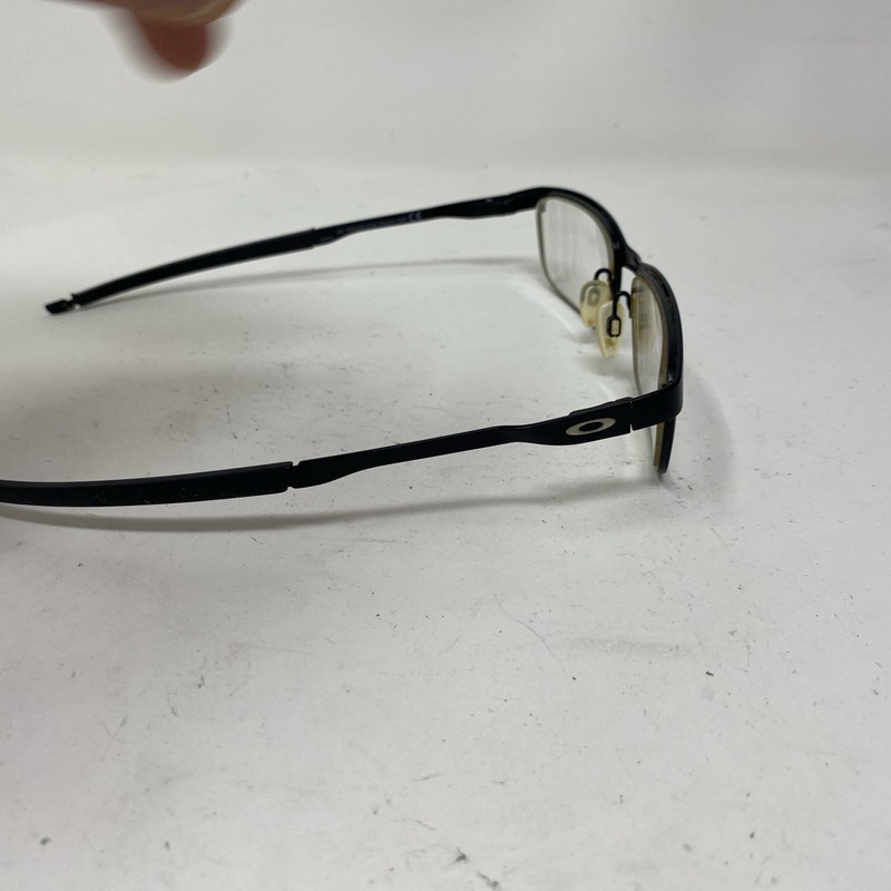 Oakley OX3222-0154 STEEL PLATE Powder Coal 54-18-141 Black Eyeglasses Frame CV00 gallery