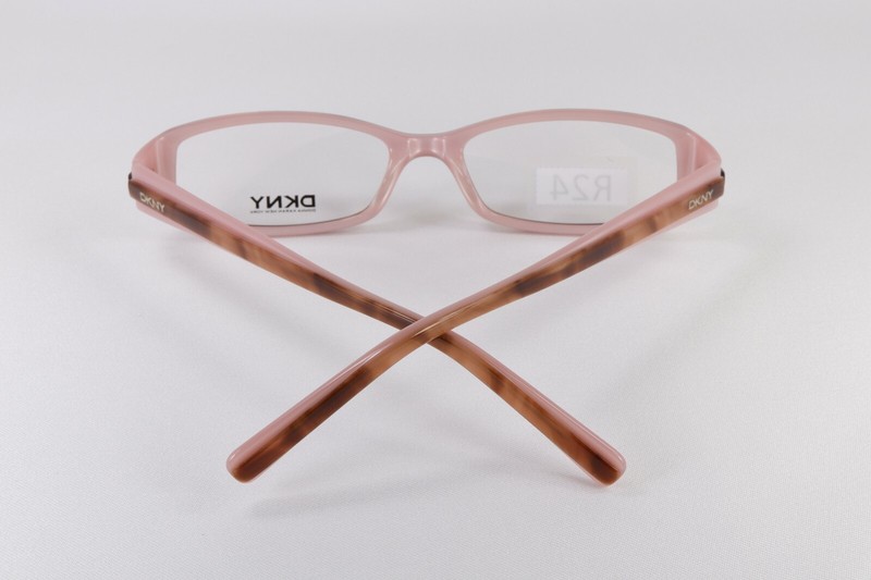 DKNY DY 4593 3410 in Brown Tortoise/Pink 51-16-135 Flex Hinges Authentic R24 gallery