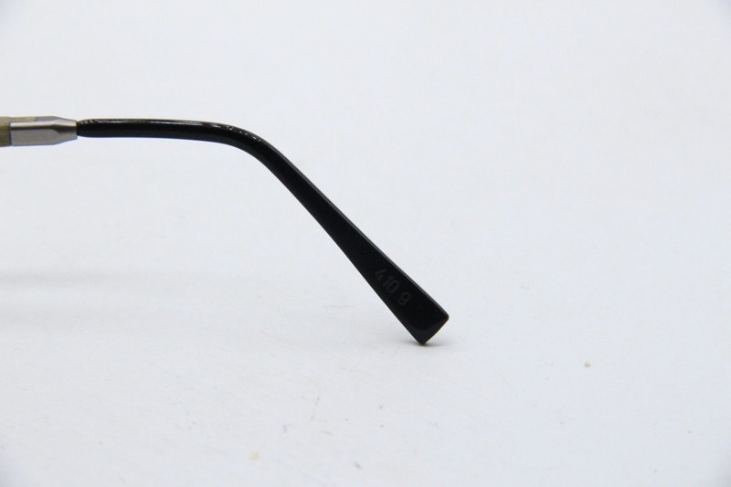 GOLD & WOOD 410.9 106 GUNMETAL BLACK AUTHENTIC FRAMES EYEGLASSES 47-21 gallery