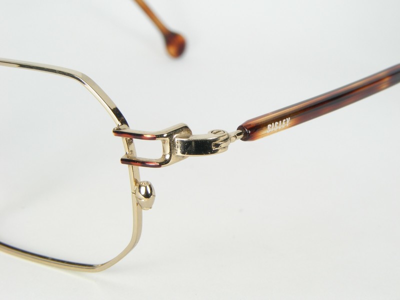 SISLEY SLY 234 M GOLD /HAVANA EYEGLASSES GLASSES METAL FRAME 44-22-140mm (NOTES) gallery
