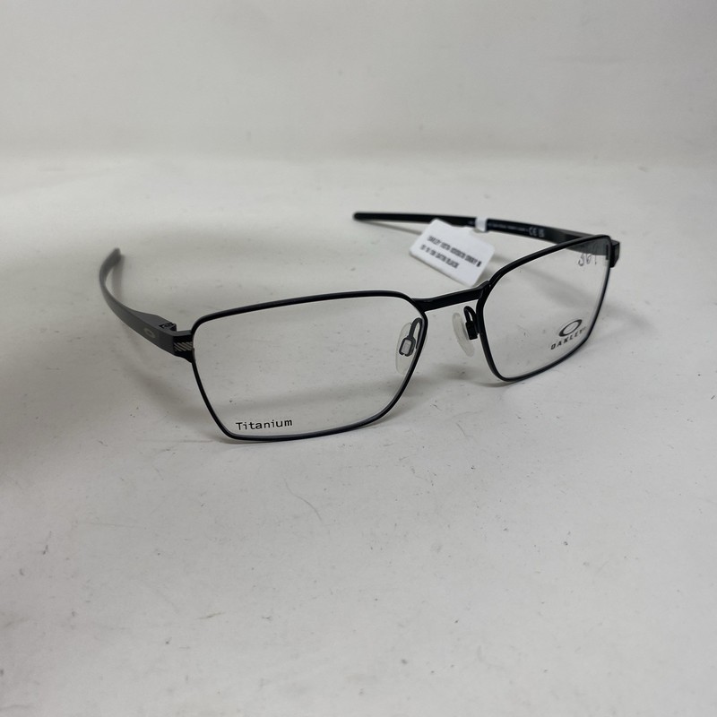 Oakley SWAY BAR OX5078-0155 55-16-136 Satin Black Titanium Eyeglasses VJ06 gallery