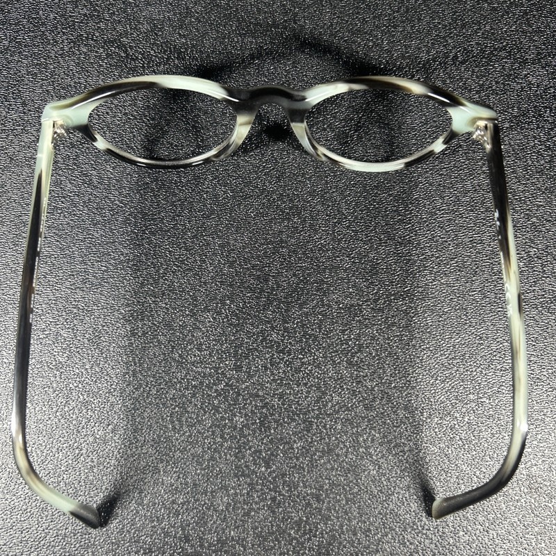 NEW Ray Ban Eyeglasses RB5430 8356 Bernard Gray Green Striped 49-21-145 Round gallery