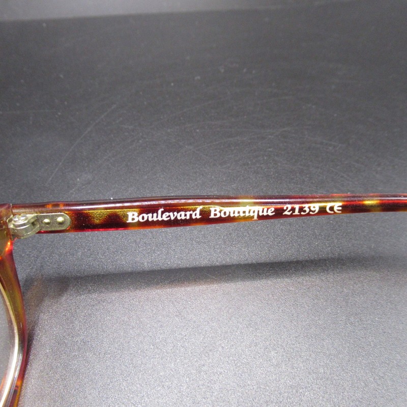 Boulevard Boutique 2139 Tortoise Full Rim Eyeglass Frames 49-17-140 gallery