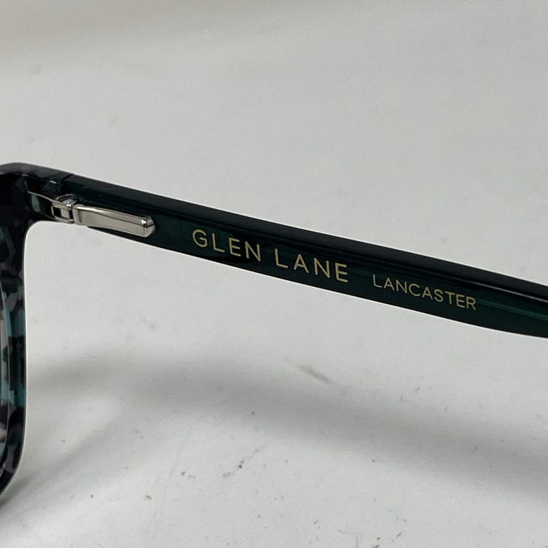 GLEN LANE EYEWEAR LANCASTER SGE 51-18-135 GRAY GREEN W/ POLARIZED SUN CLIP JW42 gallery