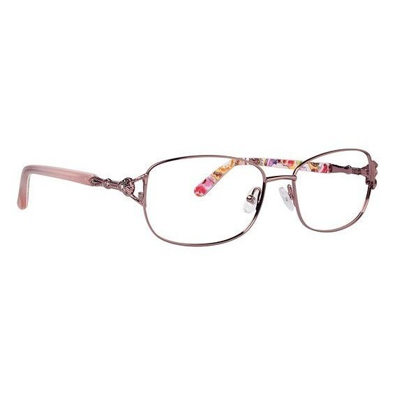 Vera Bradley VB Greta Eyeglasses Glasses Frames Eyewear CLM Clementine Pink Meta