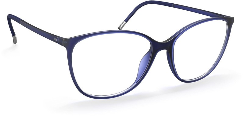 NEW Silhouette SPX Illusion 1601 Eyeglasses 4660 Navy Blue 100% AUTHENTIC