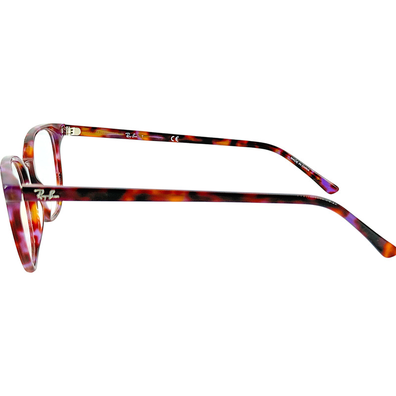 Ray Ban RB5397 Unisex Plastic Eyeglass Frame 8175 Brown & Violet Havana 48-19 gallery