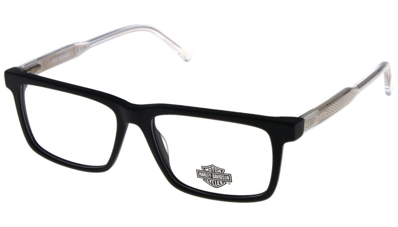 Harley Davidson HD0944 002 Matte Black Square Eyeglasses Frame 53-15-145