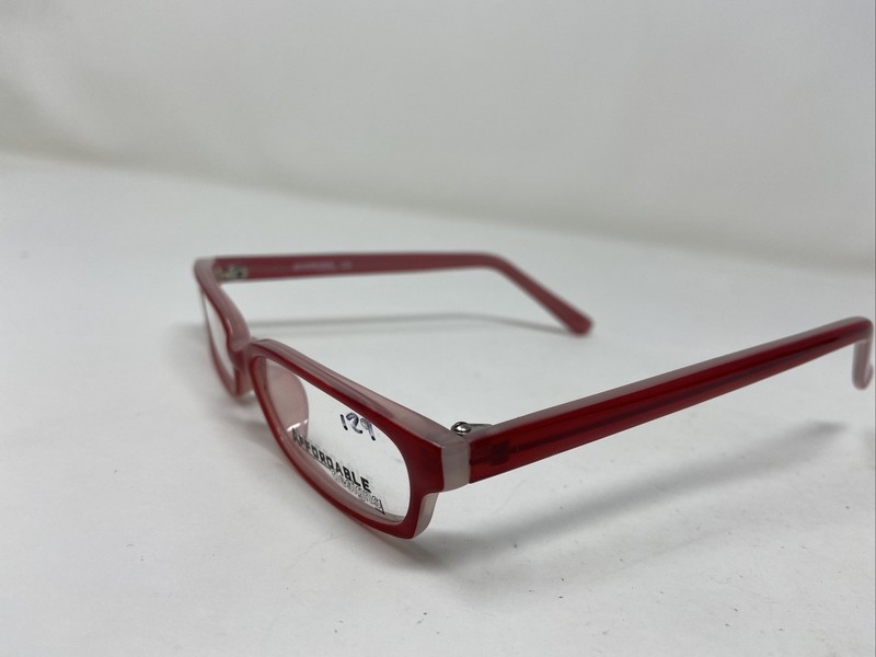 AFFORDABLE DESIGNS EYEGLASSES FRAME MELISSA RED 47-17-140 FULL RIM :522 gallery