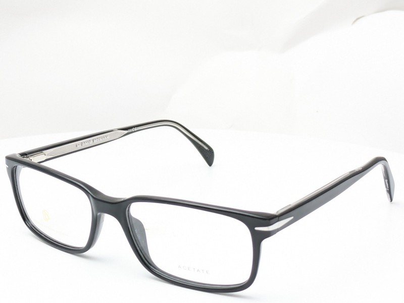 David Beckham DB 1065 807 Black Men's Eyeglasses Frames 54-17-145 gallery