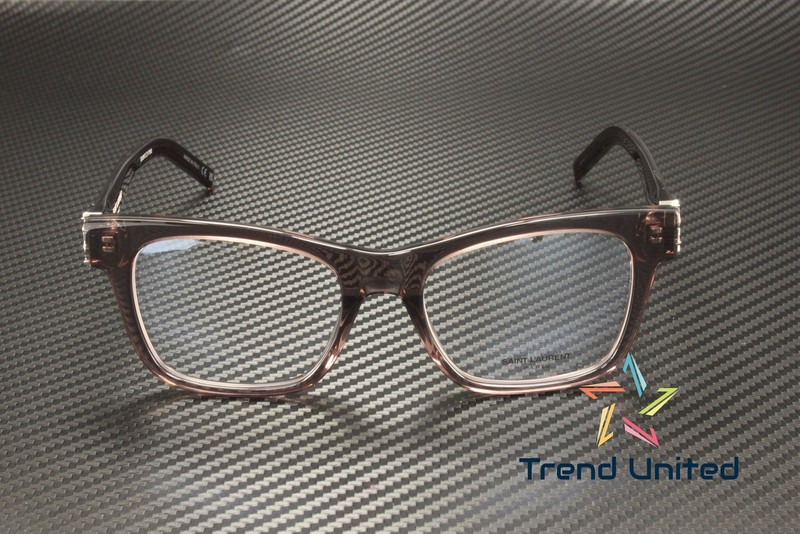 SAINT LAURENT SL M118 003 Cat Eye Recycled Acetate Brown 52mm Women's Eyeglasses gallery