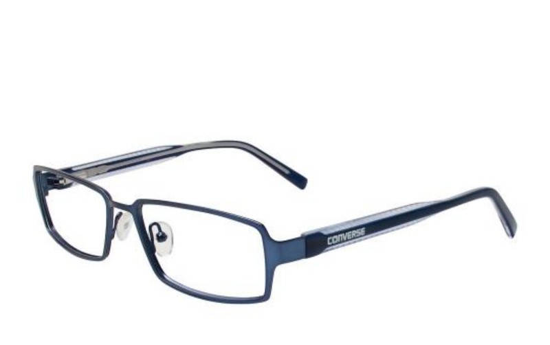 Converse All-Star Q026 Navy Glasses Frames 53-16-140 Pre-Owned W/ Original Case