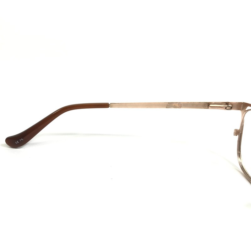 Kensie Girl Eyeglasses Frames Inspira BR Brown Gold Cat Eye Semi Rim 49-18-135 gallery