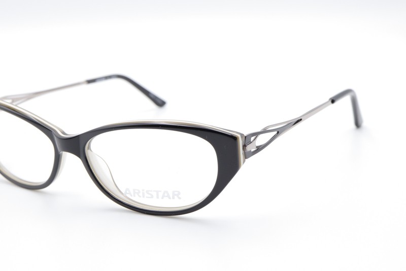 ARISTAR by Charmant AR18422 538 Polished Black 52-16-135 Frames with Case G461 gallery