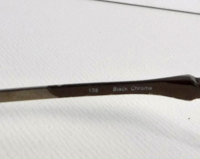 Oakley Chisel 4.0 Eyeglasses Black Chrome Frames 54-18-138 gallery