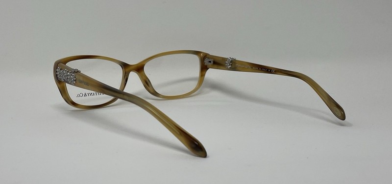 Tiffany & Co. TF2068-B 8077 Brown/Blonde Tortoise Eyeglasses. Size 52-15-135 New gallery
