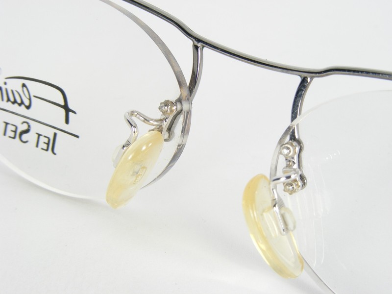 Vintage Flair Jet Set 764 553 GREEN SILVER UNIQUE EYEGLASSES GLASSES 47-15-135mm gallery