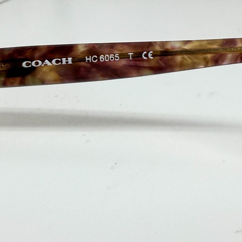 Coach HC6065 5287 Eyeglasses Confetti Light Brown 51-17 135 H19188 gallery