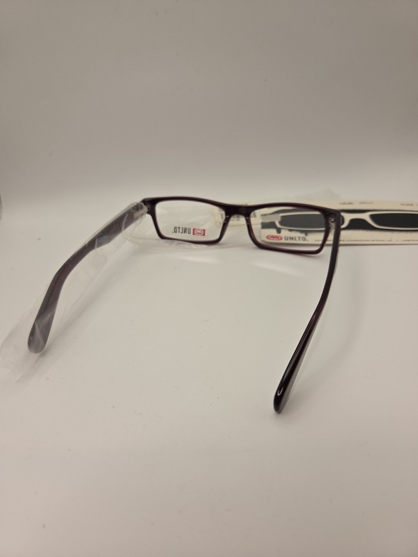 Unlimited Merlot Eyeglasses Frame Women’s Full Rim Rectangular 54-16-140 NWT gallery