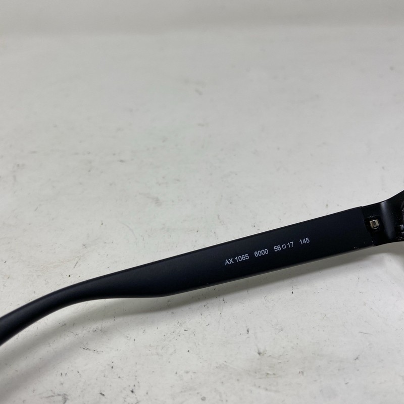Armani Exchange AX 1065 6000 56-17-145 Matte Black Eyeglasses Frame 1110 gallery