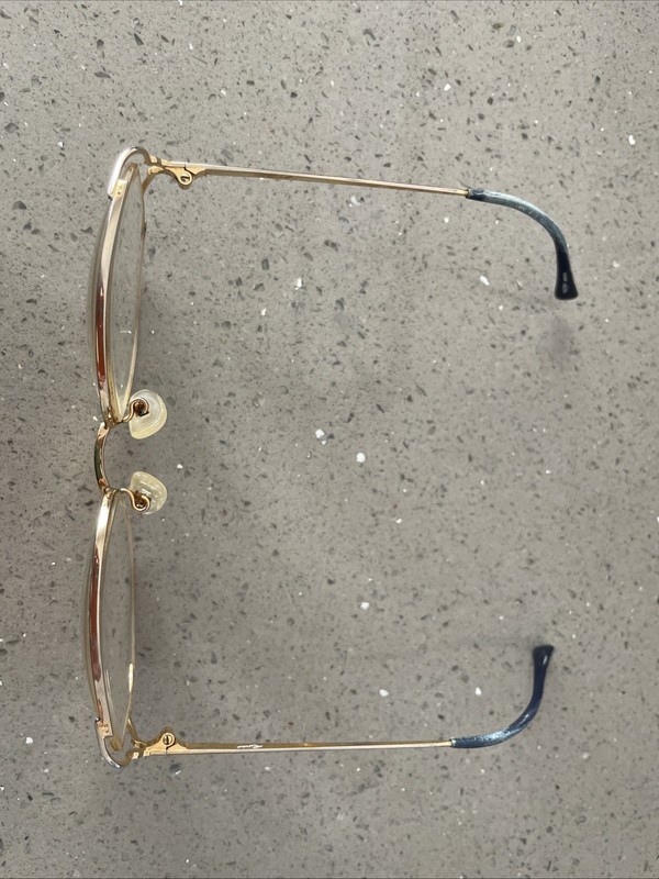 Tura Mod 602 Nav Eyeglasses 56-16-135 Made In Japan FRAMES ONLY Vintage Half Rim gallery