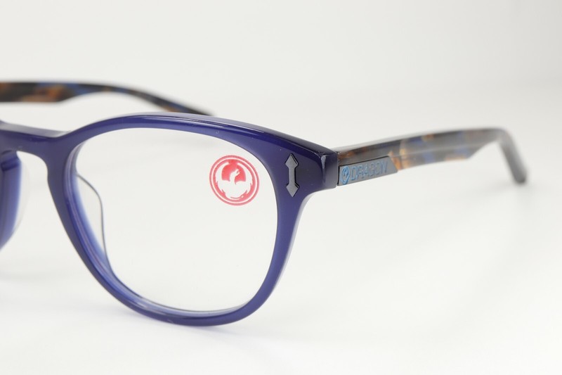 DRAGON DR131 SAMMIE 400 Blue / Brown Havana 48-19-145 Eyeglass Frames SMALL F90 gallery