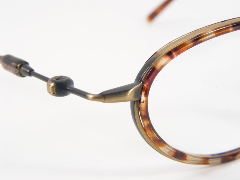 SPEED eyewear SP001 41 Demi Brown /Bronze UNIQUE RARE EYEGLASSES FRAME 49-19-135 gallery