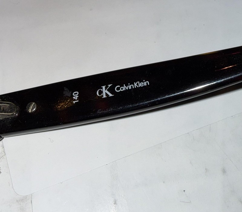 Calvin Klein 4027 4 Eyeglasses Frames 52-18-140 Brown Tortoise Shell Plastic gallery