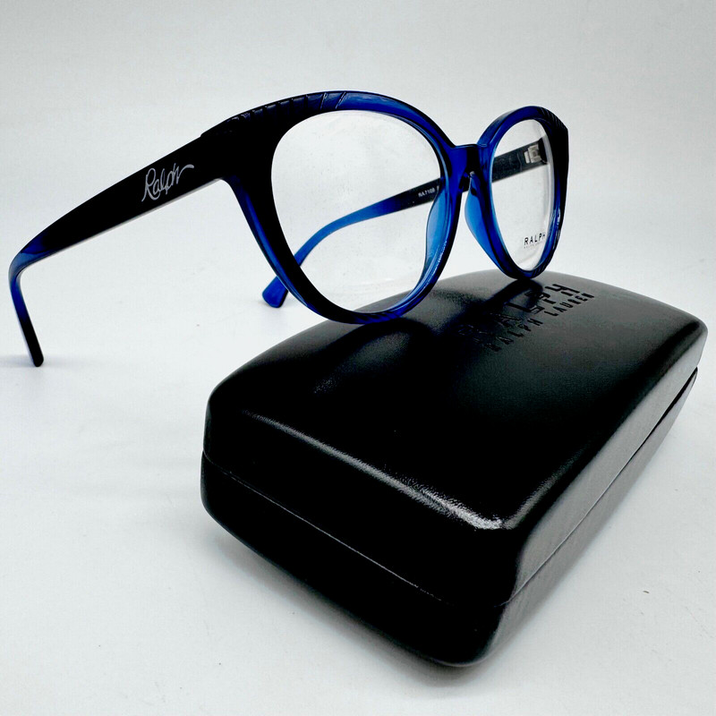 Ralph Lauren RA 7109 5781 Unisex Eyeglasses 53-16-140mm-Blue/BLACK-100% Original