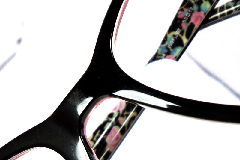 bebe BB 5184 001 Jet Black 53-17-140 Womens Cateye Eyeglasses Frames gallery