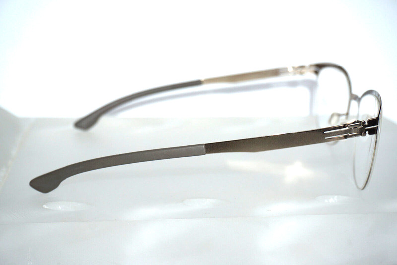 NEW AUTHENTIC IC BERLIN MODEL THE INGENUE SHINY BRONZE EYEGLASSES gallery