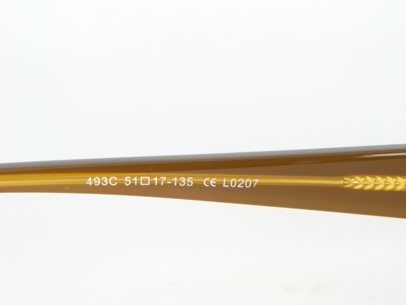 Sunoptic 493C L0207 PALE BROWN EYEGLASSES GLASSES METAL FRAME 51-17-135mm gallery