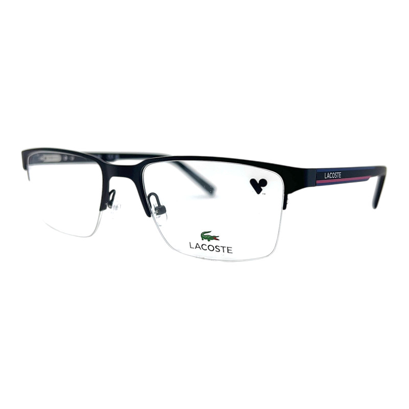 LACOSTE – L2279 N 002 52/18/140 – MATTE BLACK – NEW Authentic MEN EYEGLASSES