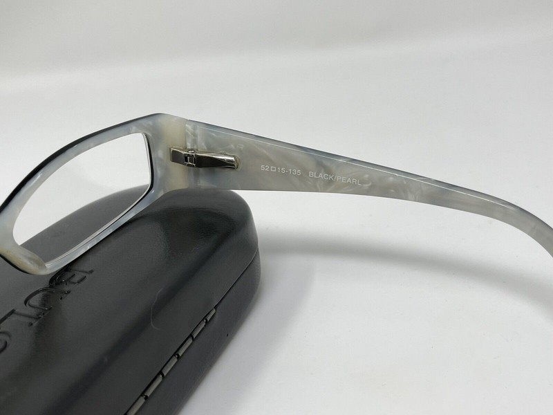 BULOVA Breton Eyeglasses Frame 52 [] 15 Black Pearl gallery