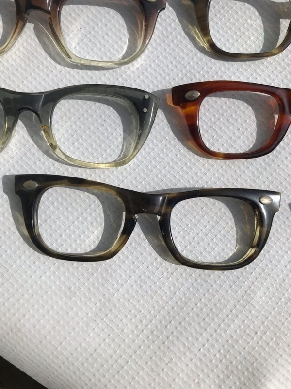 NOS VTG Lot of 26 Pcs. 1950's 1960's Children's Eyeglasses Fronts B&L A/O Shuron gallery