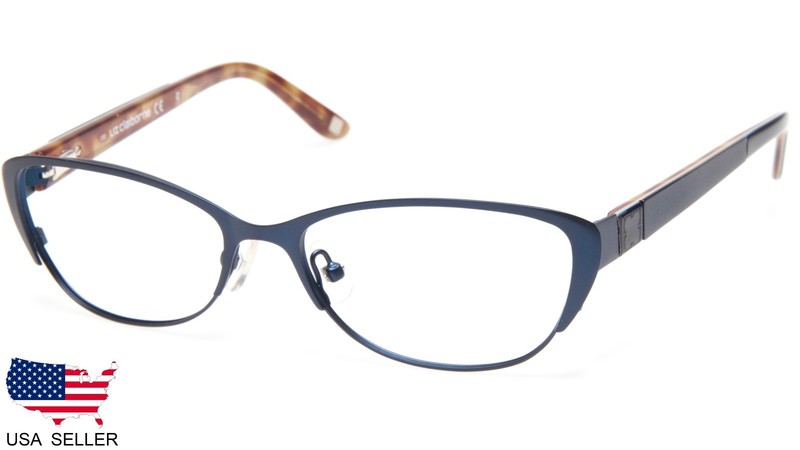 NEW LIZ Claiborne L398 0DA4 NAVY EYEGLASSES GLASSES FRAME 51-15-130 B32mm «READ»
