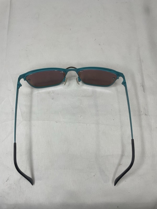 dutz eyeglasses dz605 col.35 52/17 140 Turquoise Blue/brown Frames Only gallery