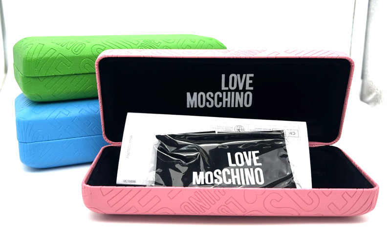 NEW MOSCHINO MOL522SAM 0C9A RED PINK AUTHENTIC EYEGLASSES 55-16-145 gallery