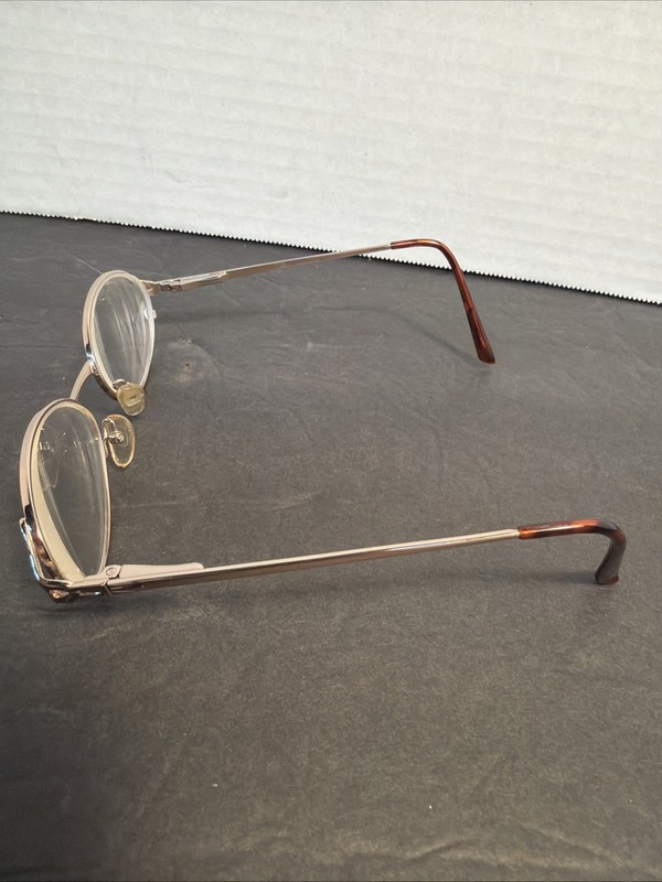 Eyeglasses No Brand Name On Glasses Steel Frame Hinged Sturdy gallery