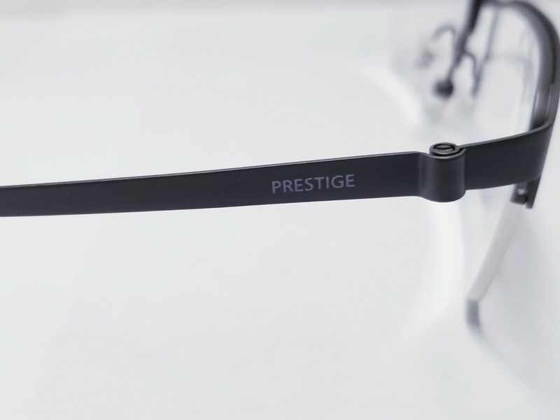 Prestige PT5787 C3 Designer Eyeglasses Frame 54-19-140 Matte Gray/Red gallery
