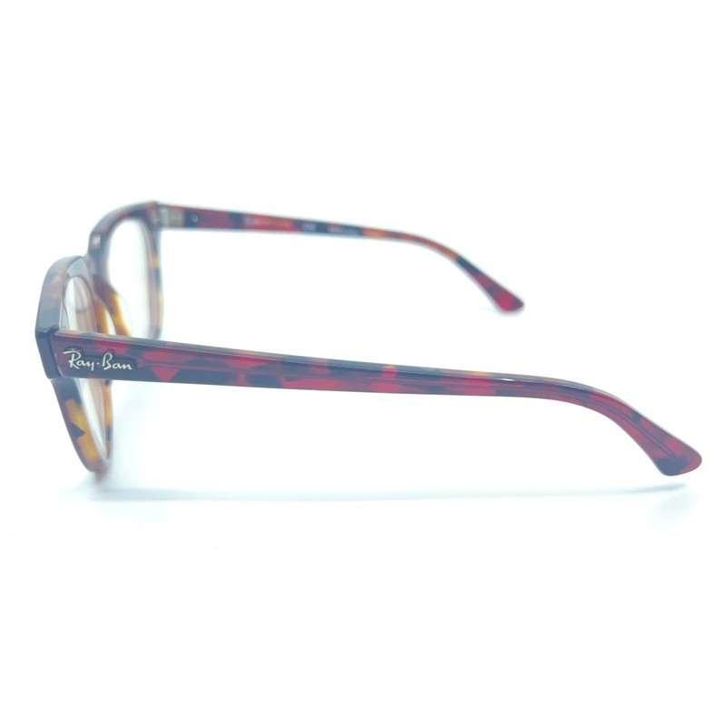 Ray-Ban Meteor RB 5377 5911 Red Black Havana Eyeglasses Frame 50-20-145 Eyewear gallery