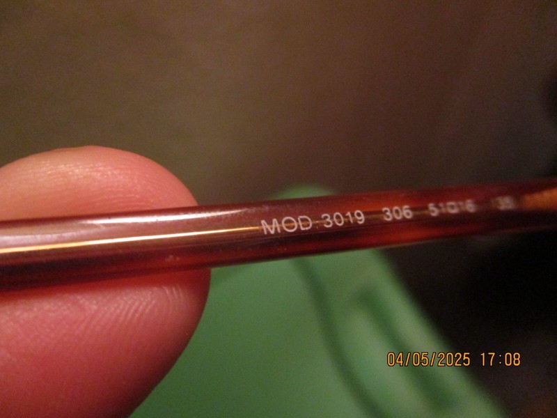 Versace Vintage Honey Brown MOD 3019 Frames Only (Made in Italy) gallery