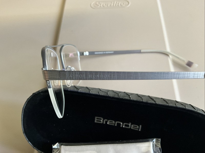 Brendel 902238 Slate Semi Rimless Eyeglass Frame New gallery
