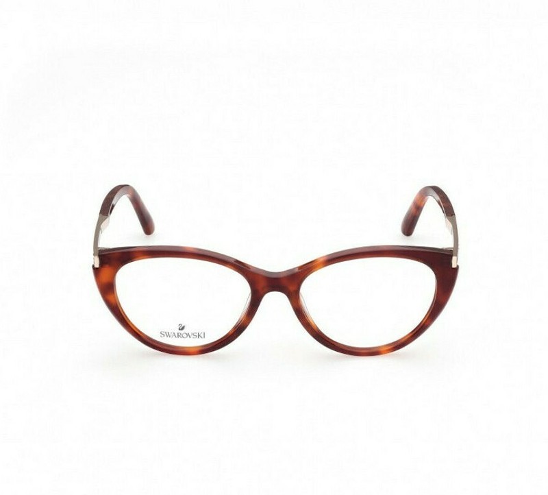 Swarovski SK5413 052 Tortoise Gold Cat Eye Eyeglasses Frame 51-16-145 SW5413 RX