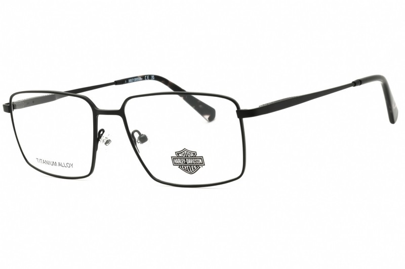 NEW Harley Davidson HD50103 002 Matte Black 55mm Eyeglasses