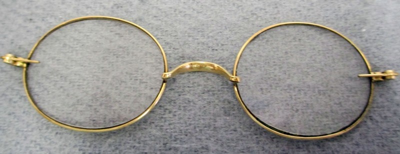 1920 AMERICAN OPTICAL, CHILDS WINDSOR SPECTACLES GLASSES 1/10 12K, BUTTE, MT gallery