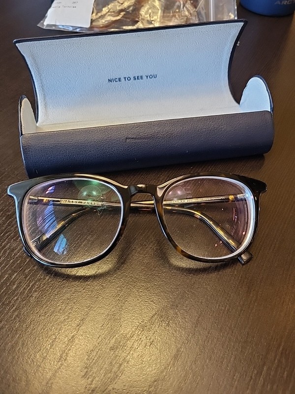Warby Parker Durand Tortoise XW 200 55-20-145 USED CATEYE