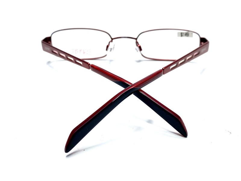 New Esprit Red Metal Rectangular Glasses ET9374 531 48 19 130 gallery
