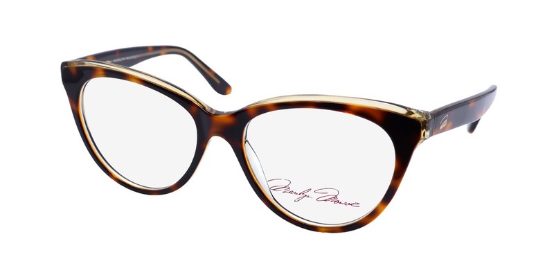NEW MARILYN MONROE MMO 167 GLASSES CAT EYE 239 FULL-RIM PLASTIC 53-16-135 WOMENS