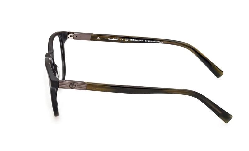 Timberland TB1804 002 Matte Black Plastic Round Eyeglasses Frame 50-18-145 gallery